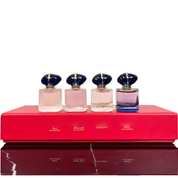 2023 Nova Venda Quente Alta Qualidade de Perfume Original Amostra 4 * 7.5ml Caixa de Presente ml Fragrância Duradoura Transporte Gratuito