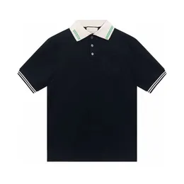 designer polo mannen shirt Mode t-shirt Vrouwen t-shirts Tees Tops losse casual polo's koppels Luxe Kleding Mouw zakelijke Kleding FENW