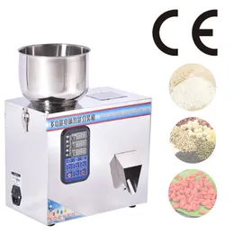 110V220V filling machine for automatic weighing of powder granules coffee tea cat food miscellaneous grain packing machine