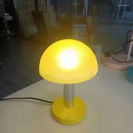 Table Lamps Nordic Lamp Ceative Modern Mushroom For Living Room Decoration Bedroom Bedside Art Decor Led Desk Light Fixtures