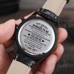 Zegarek do moich wspaniałych grawerowanych sportowych zegarków daje mi widoki na życie Japan Automatyczne kwarcowe wodoodporne