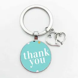 Спасибо Учитель Текст Love KeyChain Charm Glass Crystal Pendant Keyring Quality Bag Car Key Chain День учителя День учителя