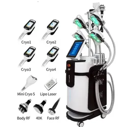 Originale dimagrante crioterapia grasso rimozione vuoto criolipolisi congelamento macchina ultrasuoni vuoto lipo perdita di peso laser macchina di bellezza congelamento grasso