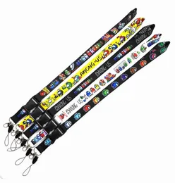 Inteiro 10pcslot Amongus Game New Cartoon Neck Strap Lanyards Badge Holder Rope Pendant Key Chain Accessories Gift5447604