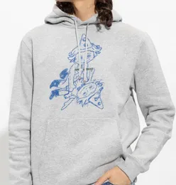 Mens Hoodies Men Streetwear Saint Joker Letter Hoodie Laurent