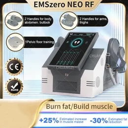 Emszero Slimming Machine電磁筋は、RF骨盤パッドを備えた身体DLS-EMSLIM輪郭の彫刻装置を刺激し、利用可能な工場出口