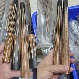 Biljard tillbehör Snakewood Ebony 9 skarvad underarm ärm Set Pool Cue Parts DIY Making Super Quality 230612