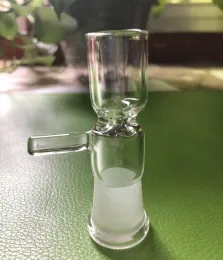 14 мм или 19 мм женская чаша для кальяна с ручкой с прямым снимком для инъекции 14,5 мм 18,8 мм стеклянные миски