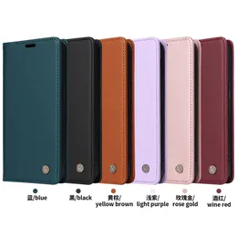 Suck Magnetic Flight Wallet Leather Cases for iPhone 15 14 13 12 11 Pro Max XR XS X 8 7 6 Plus Plus Mobile Flip Cover Cover حامل بطاقة Pocket Pocket Book Card Business