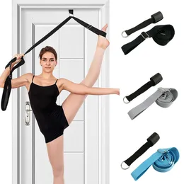 Fascia di resistenza Porta Flessibilità Allungamento della cinghia della barella della gamba per il balletto Cheer Dance Trainer Yoga Stretch Belt 230612