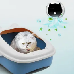 Łamanie domu Cat Smart Litter Box DEODORIZER USB ŁADOWANIE PAITH Pudełko Eliminator 3600 mAh dla kuchni toalety Lekki 99%