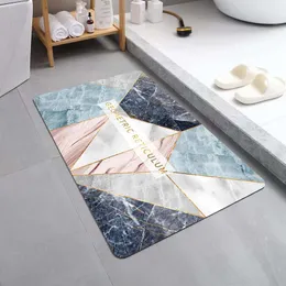 MATS 현대식 슈퍼 흡수성 샤워 목욕 매트 Nonslip Bathttub 매트 빠른 건조 입구 도어 매트 부엌 Nappa Rug 청소하기 쉬운