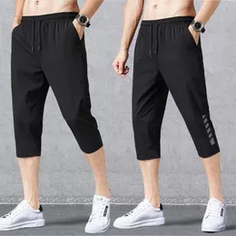 Herren-Shorts, atmungsaktiv, Sport-Laufhose, lässige Herren-Shorts mit Tasche, lockere, schnell trocknende Jogger-Hose, 34, sportliche Shorts für den Sommer, 230613