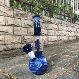 29 cm Glas Bong Spule Filter Rauchen Shisha Wasserpfeife Bubbler Perkolator Bongs mit Downstem 14 mm männliche Tabakschale