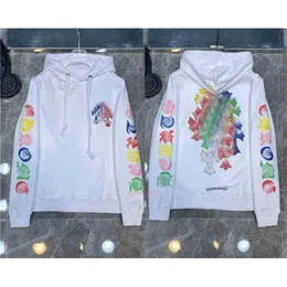 Hoodies Swefsshirts رجال السترات الفاخرة مصممة Zipper Heart Horseshoe Cross Print Brand CH Women Chromees Coat Discal Sweater Sweater Jacket Zebj Suz GFS4