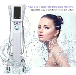 2023 New Salon 6 in 1 Beauty Microdermabrasion Rejuven Clineinging Necne Treatent Anti Aging Dermabrasion Facial Hydro Machine