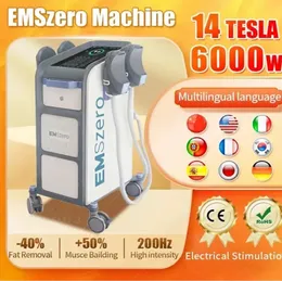 أداء الصف الصالون: آلة Emszero مع 14 Tesla Hi-EMT ، RF Nova ، ومقابض التحفيز لنحت الجسم المهني