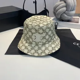 Designer bucket hat luxury old flower embroidery cap classic outdoor sun hat casual sexy travel hat