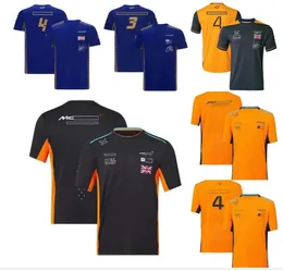 Camisas de corpo de corrida de F1, camisas pólo de manga curta de verão com personalização