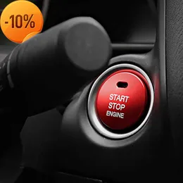 Partihandel bilmotor tändning en-knapps startstopp Switch klistermärke täcker för Mazda 3 Axela BP CX-30 DM Tillbehör 2020 2021 2022