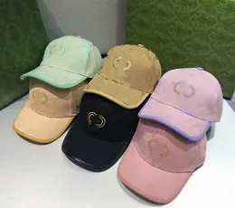 Projektant Big Girls Boys Kolorowa kulowa kapelusz stary dzieci haft haft przeciwsłoneczny czapki baseballowe Visor Dzieci sporty na świeżym powietrzu Fit 5-16T S0090