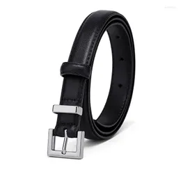 Ремни Cnoles Black Ladies Belt Leather Brand Designer Fashion Casual Bucle Girl Girl Grass для женщин