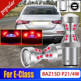 Nuovo 2X Canbus Error Free P21 / 4W 566 LED Lampadine freno posteriore BAZ15d Lampade per Mercedes-Benz Classe E E290T E300T Turbo-D E220D E300