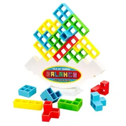 Blockerar Tetra Tower Game Stacking Stack Building Nce Puzzle Board Assembly Bricks Education Toys for Children Adts Drop Delivery GI DHAZ2