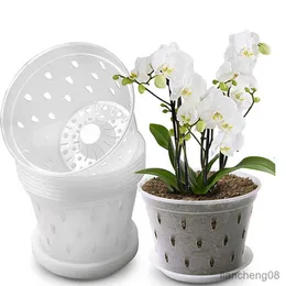 Fioriere Vasi Vaso da fiori Fioriera da giardino Vasi di drenaggio con cestini trasparenti Ornamenti in plastica Contenitore traspirante Accessorio R230614