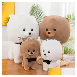 Stuffed Plush Animals Size 30Cm/23Cm Supper Soft Toy Big Eye Bear Toys Slee Pillow Boy Girl Birthday Gift Drop Delivery Gifts Dhipb