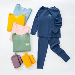 Yüksek teknoloji termal iç çamaşırı çocuk giyim setleri kızlar için sorunsuz iç çamaşırı sonbahar kış çocuk kıyafetleri 211257x