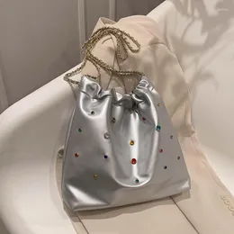 Omuz Çantaları Kadınlar İçin Yaz Sac Bir Ana Tasarımcı Çantaları Vintage PU Deri Crossbody Bayanlar Totes Alışveriş Çantası Bolso