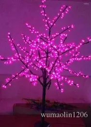 Decorazioni natalizie Nave libera 5ft 1.5M Altezza LED Cherry Blossom Tree Outdoor Wedding Garden Holiday Light Decor LED