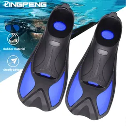 Pinne Guanti Pinne Pinne Short Floating Training Pinne da nuoto Pinne da viaggio per immersioni Nuoto Unisex Adulto / bambini Flessibile Confortevole 230613