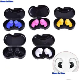 Personal Protective Equipment For Business Sile Slee Ear Plugs Sound Insation Protection Earplugs Antinoise Travel Soft Noise Reduct Dhmib