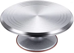 Bakeware Tools Kootek Aluminium Alloy Revolving Cake Stand 12 Inch Rotating Turntable For Cupcake Decorating Supplies