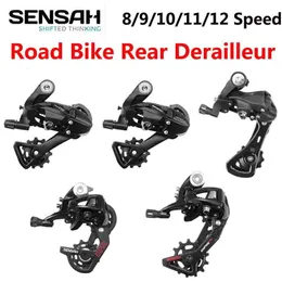 Cykel Derailleurs Sensah Road Bike Derailleur 8 9 10 11 12 Speed ​​Road Bike Bakre Derailleur Bicycle Rd 230614