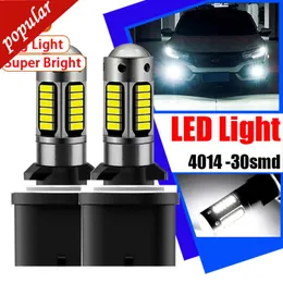 Ny 2st CanBus No Error H27 880 CAR LED ANTI FOG LAMP CAR Driving Light Auto Front Foglamps BULB VIT DAYTIME Running Light 12V