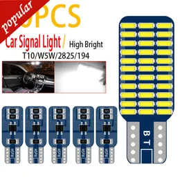 Nya 10st T10 W5W 194 501 2825 LED CAR Interiör Bagagsfack Ljus Instrumentlampor Lampor Lampor 33smd 3014 Chip White