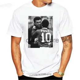 Męskie koszulki męskie ubrania Pele i Muhammed Ali Meet Unisex T-shirt męska koszulka EST 100? T-shirty marki Otton 3D J230614