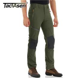 Mens Pants TACVASEN Summer Outdoor Quick Dry Lightweight Hiking Camping MultiPockets Ripstop Fishing Mountain Trousers 230614