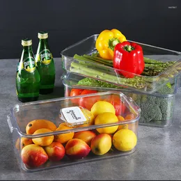 Förvaringsflaskor kylskåp med lock matfack för frukt vegatable ägg frys kylskåp stapelskåp kök arrangör