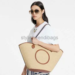 fashioneendibags Bolsas de grife Moda Bolsa de mão de tecido feito à mão Férias de verão Praia Bolsa de viagem de grande capacidade Bolsas femininas de palha Bolsas de ombro para compras Bolsas L de ombro