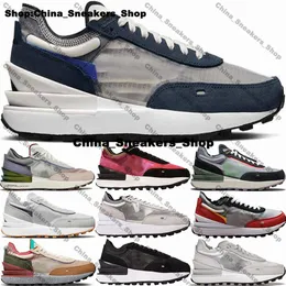 Sneakers Waffle One Se Running Size 12 Casual Shoes Herr Trainers US12 Designer The Whitaker Group 46 EURS US 12 Tennis White 6628 Gula löpare Hög kvalitet