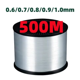 Braid Line 500m Monofilament Fishing Line Big Size Sea Fishing Nylon Fishing Line Thick Dia 0.6/0.7/0.8/0.9/1.0mm Fishing Equipment 230613