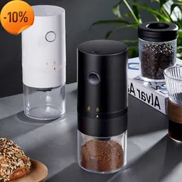 Ny elektrisk kaffekvarn USB Type-C-laddning Portable Mini Coffee Bean Mill Grinder Espresso Spice Grinder för droppkaffe