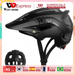 Caschi da ciclismo WEST BIKING Casco da bicicletta Trail XC MTB Casco da bici per tutti i terreni OFF-ROAD Casco Ciclismo Bicicleta Casco da ciclismo da mountain bike 230614