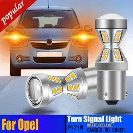 Neue 2X LED Blinker Glühbirnen Canbus PY21W 7507 BAU15S Für Opel Agila Cascada Corsa C E F Insignia B Karl Meriva A Signum Tigra