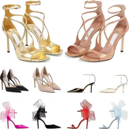 Дизайнер обувь на высоких каблуках дизайнер обувь averly red кроссовки Замшевые свадебные роскошные блеск заклепки тройной черной белой патентной кожаной вечеринки Женщины женщины