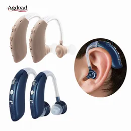 Kulak Bakım Arzı 2/1 PCS MINI İşitme Cihazları Ayarlanabilir Ton Ses Amplifikatörü Yüksek kaliteli sağırlık kulaklıklar Yaşlı şarj edilebilir işitme cihazı 230613